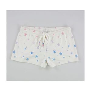 P.J. Salvage Womens Star Pajama Shorts, White, NWT